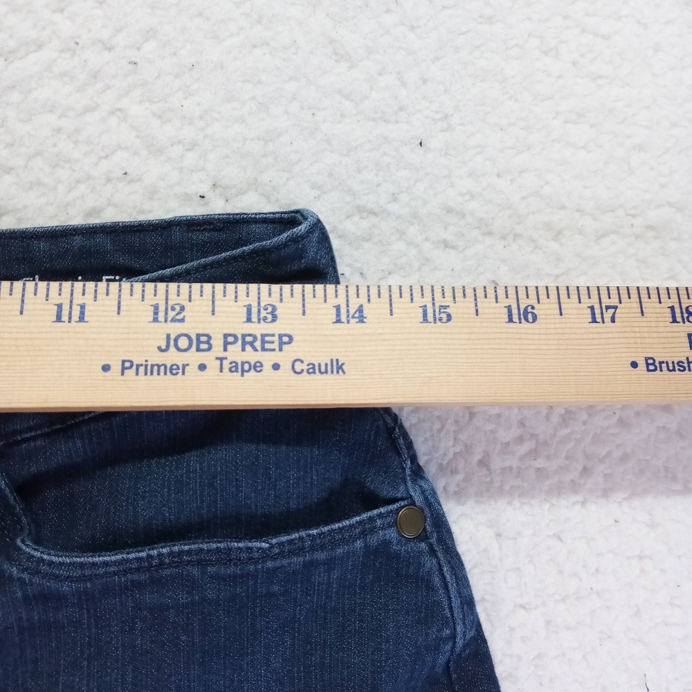 Croft & Barrow Womens Dark Wash Denim Skort Classic Fit Stretch Size 4 - Picture 4 of 8